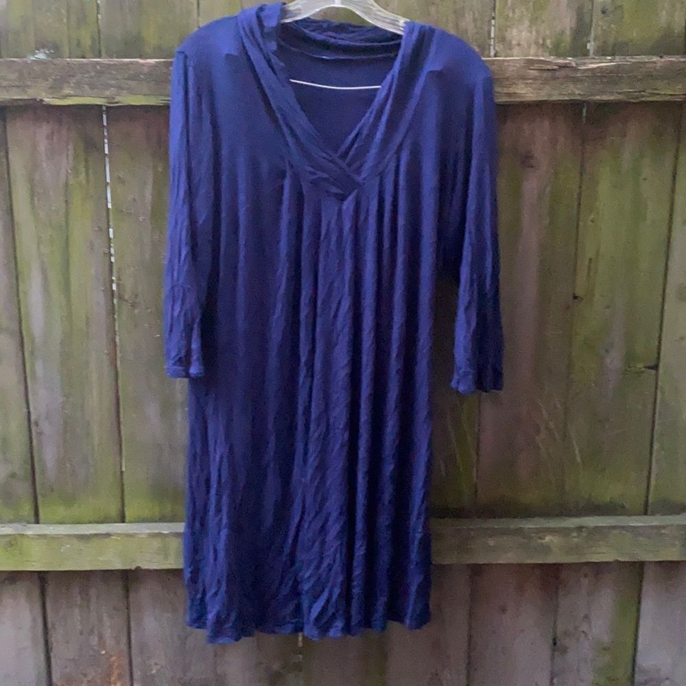 Navy blue tunic sz. 1X